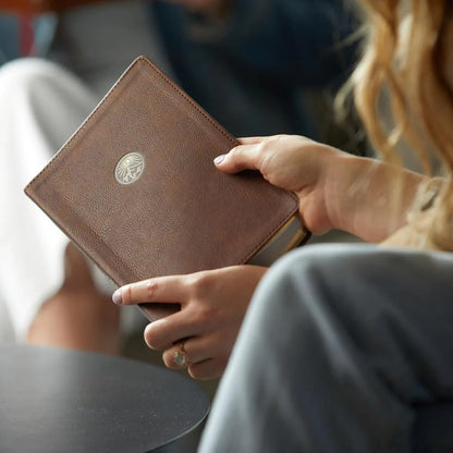 Spurgeon and the Psalms: The Book of Psalms with Devotions from Charles Spurgeon (NKJV, Brown) - The Christian Gift Company