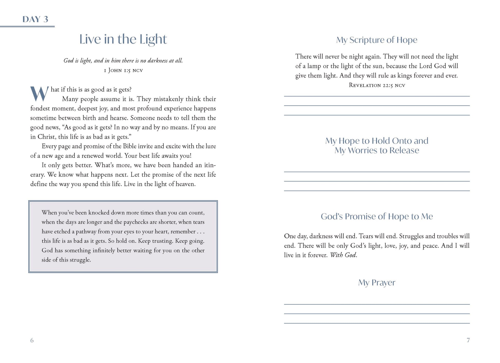 Hope for Hard Days - The Christian Gift Company