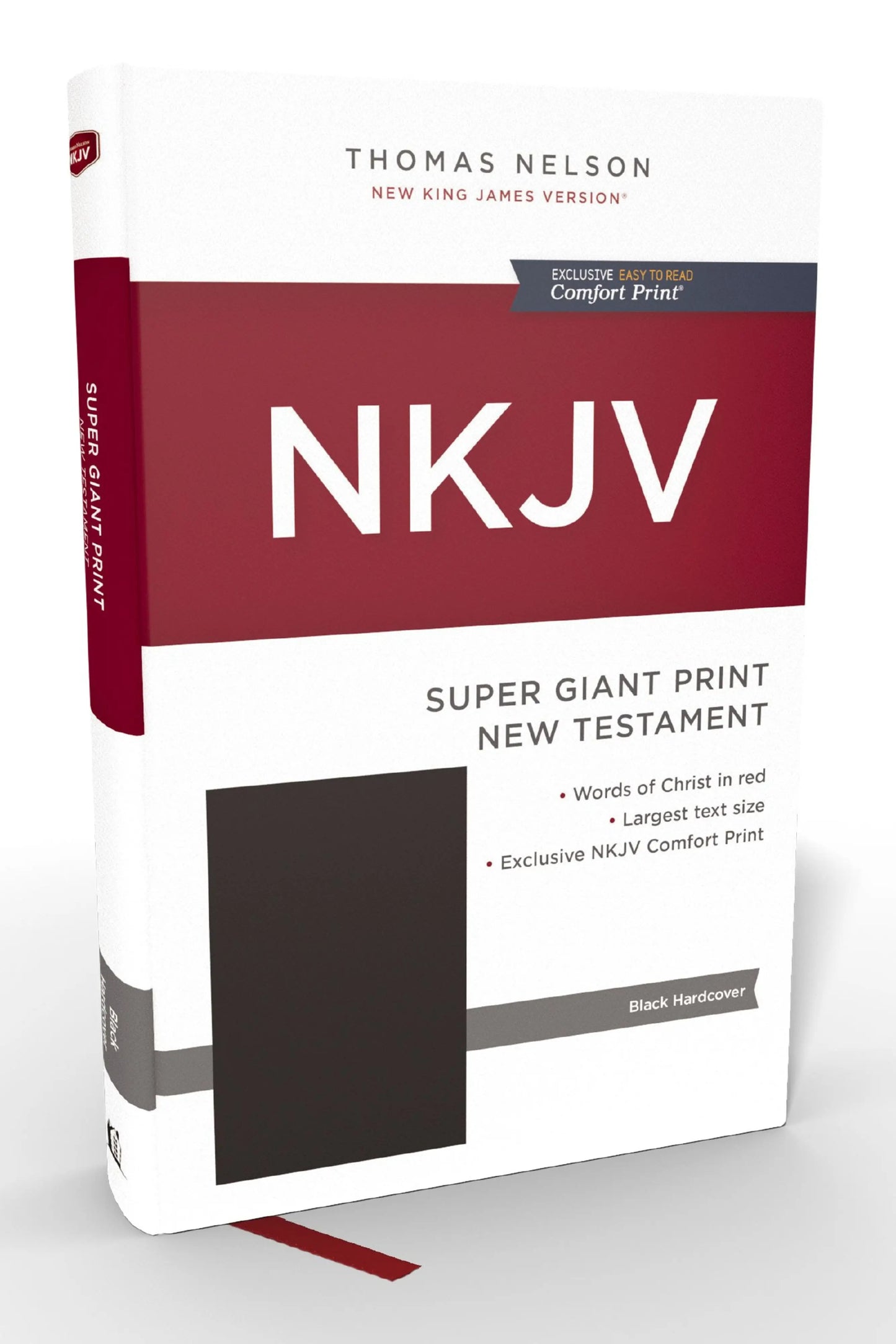 NKJV Super Giant Print New Testament - Black Hardcover