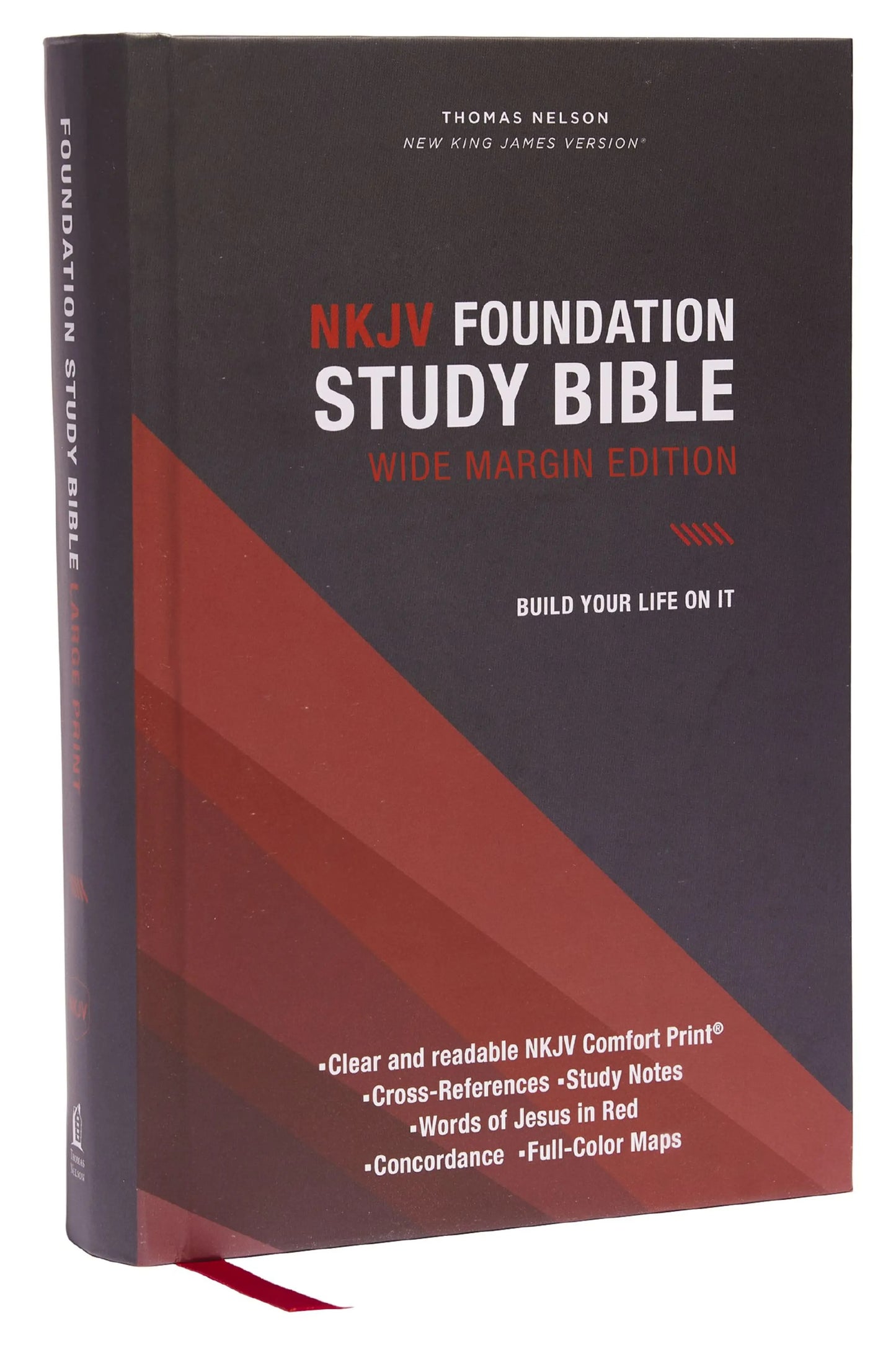 NKJV Foundation Study Bible - Black Hardcover