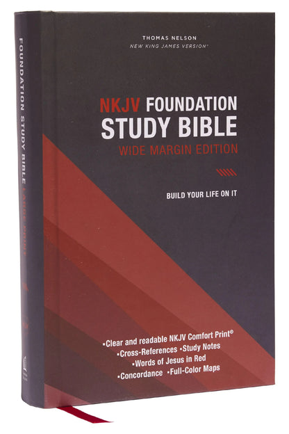 NKJV Foundation Study Bible - Black Hardcover