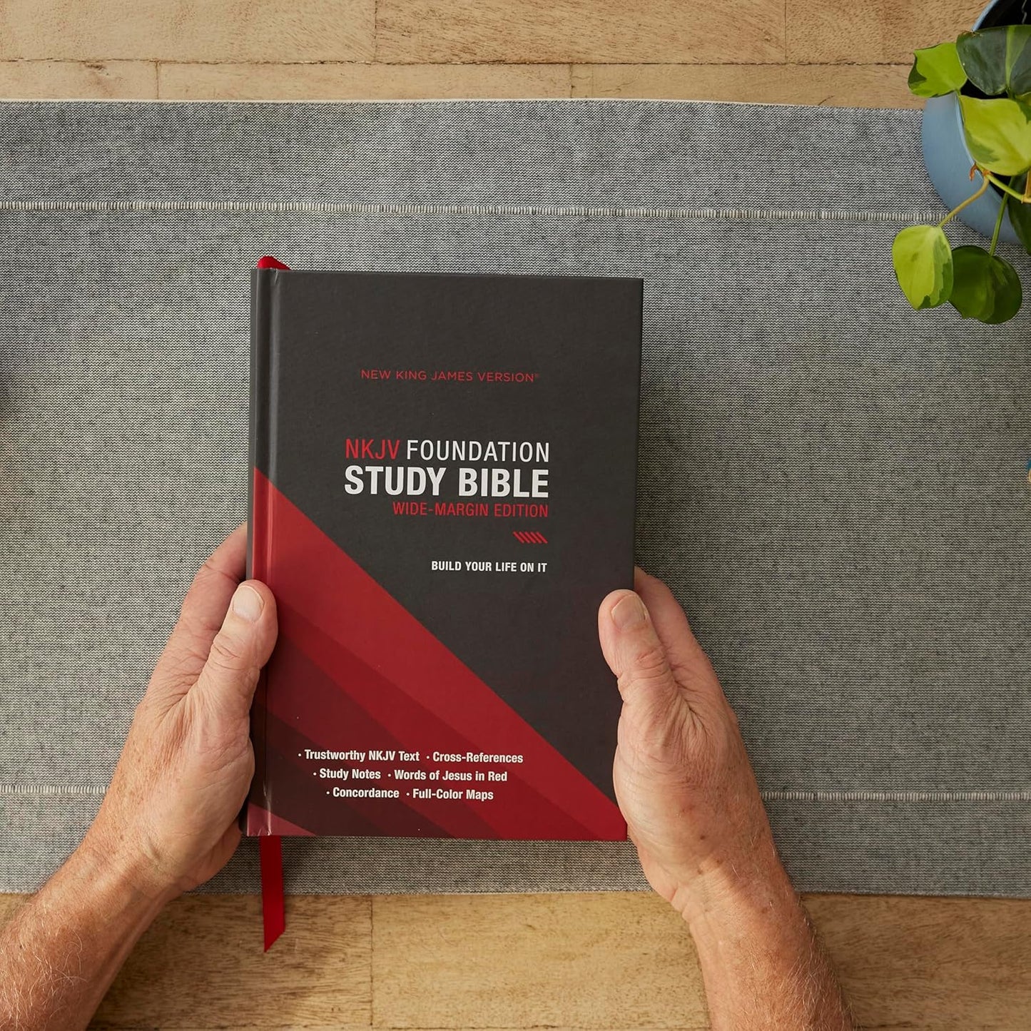 NKJV Foundation Study Bible - Black Hardcover