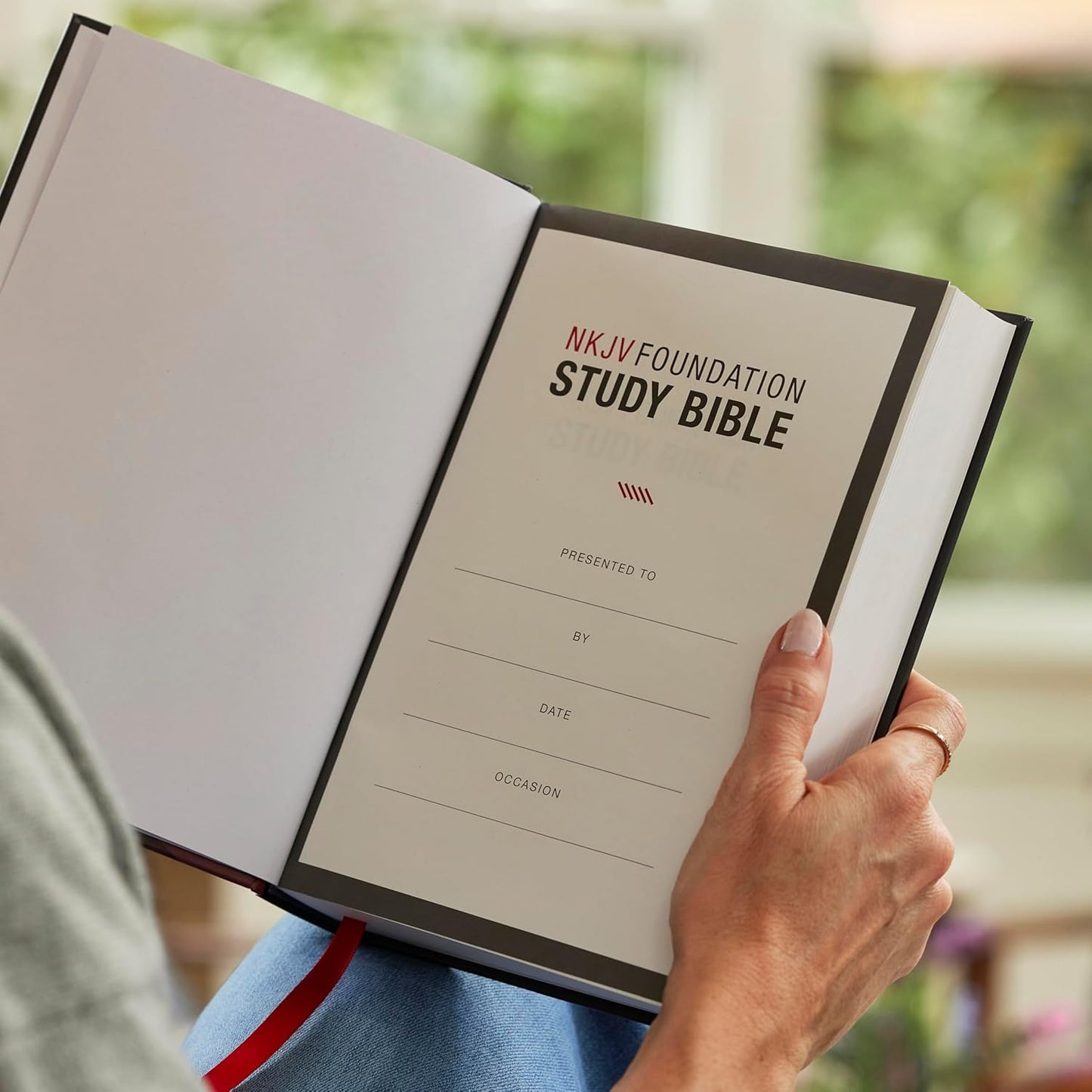 NKJV Foundation Study Bible - Black Hardcover