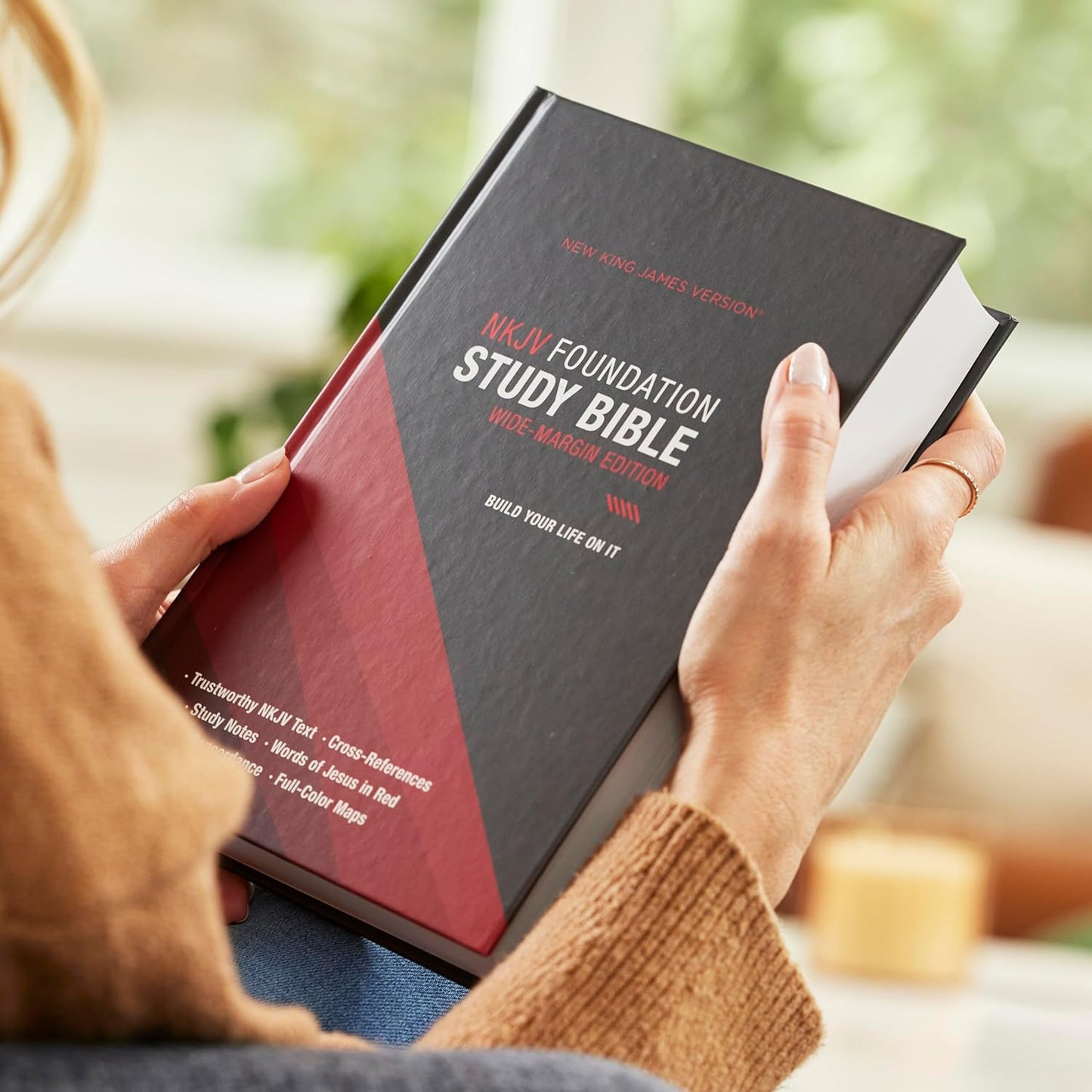 NKJV Foundation Study Bible - Black Hardcover