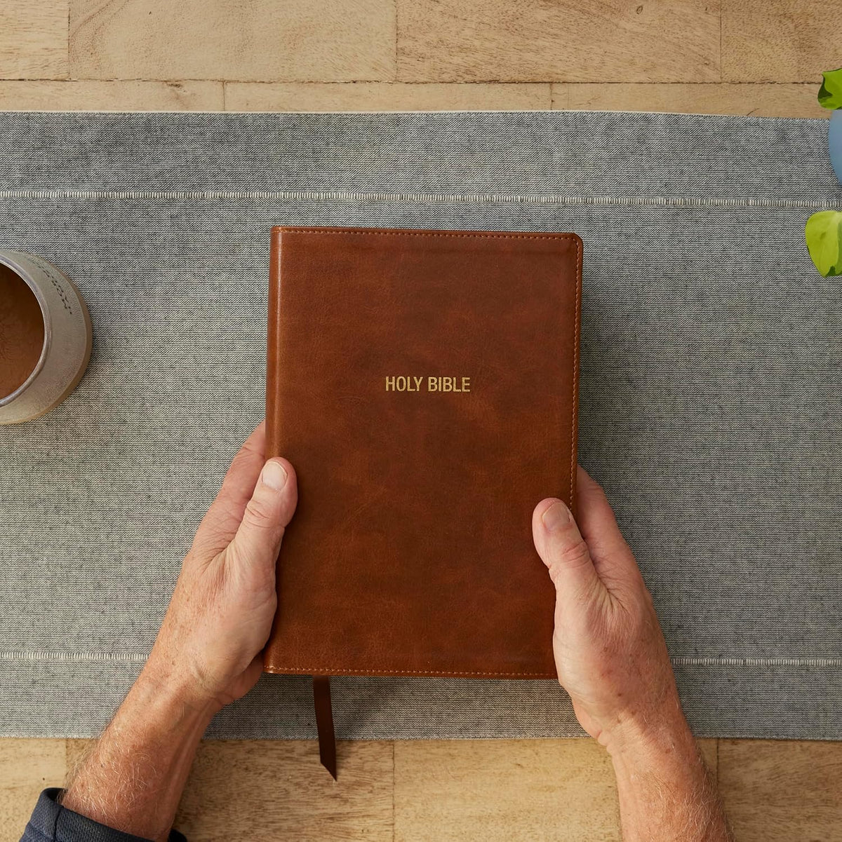 NKJV Foundation Study Bible - Brown Leathersoft