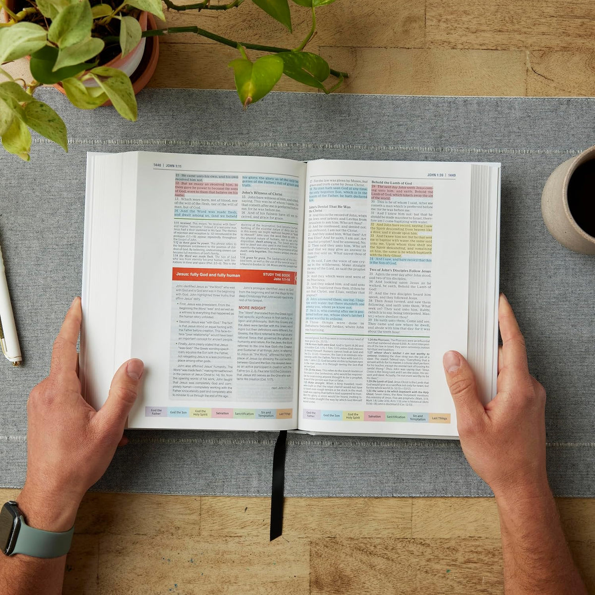 KJV Color Code Study Bible - Hardcover