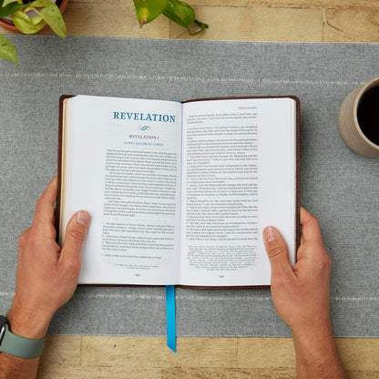 NKJV Spurgeon and the Church, Acts - Revelation - Brown Leathersoft
