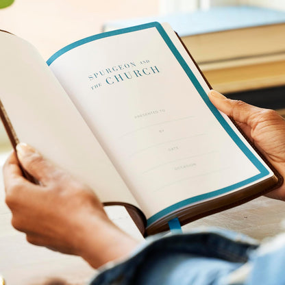 NKJV Spurgeon and the Church, Acts - Revelation - Brown Leathersoft