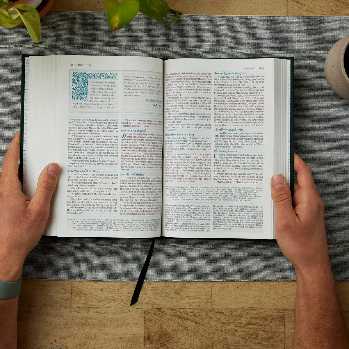 NKJV The Jonathan Edwards Study Bible: Experience Abiding Joy in Christ