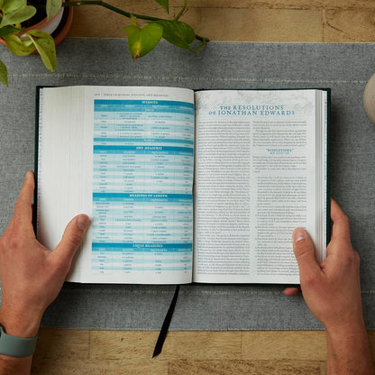 NKJV The Jonathan Edwards Study Bible: Experience Abiding Joy in Christ
