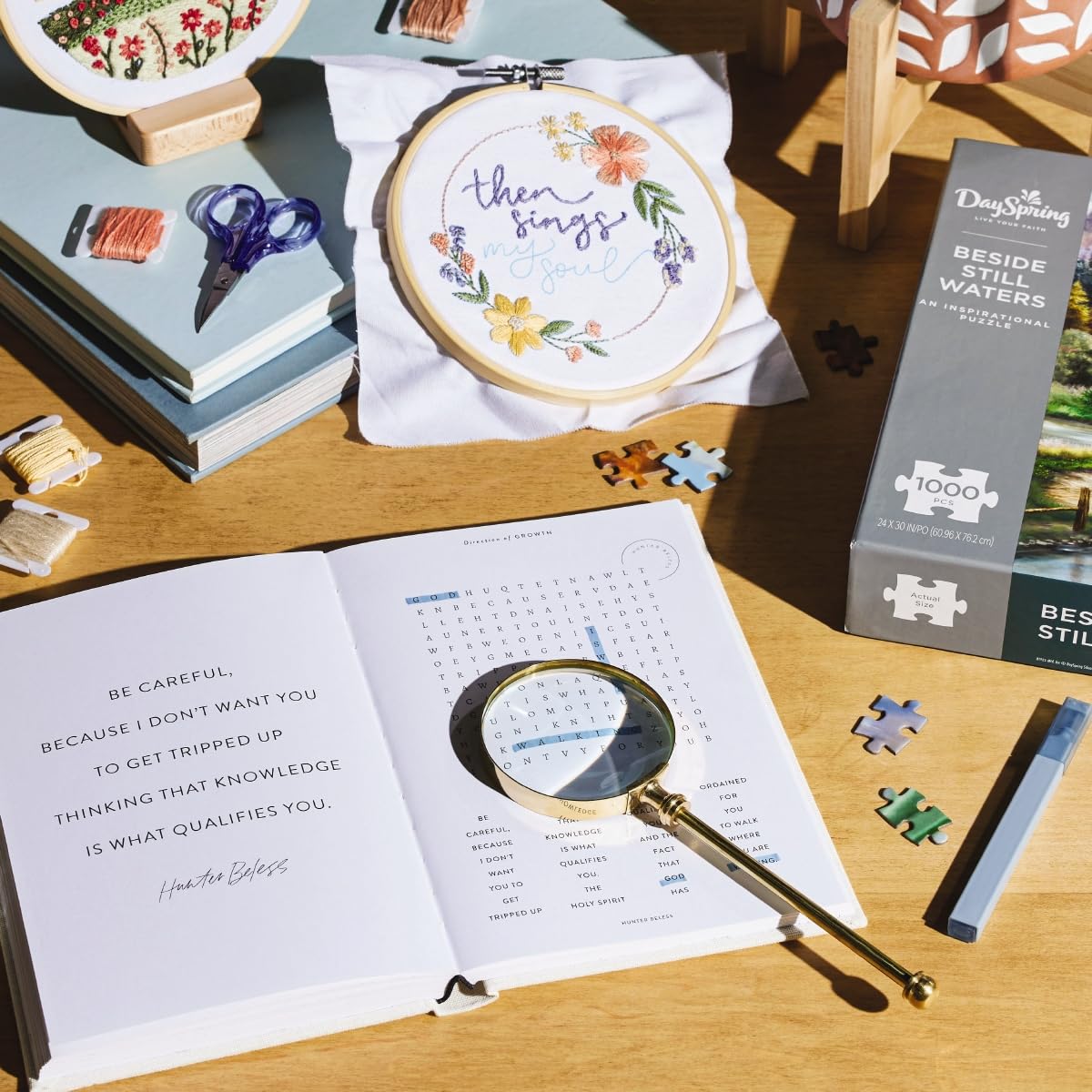 The Becoming Wordsearch Book: 72 Inspirational Search Puzzle Activities to Embrace God's Purpose