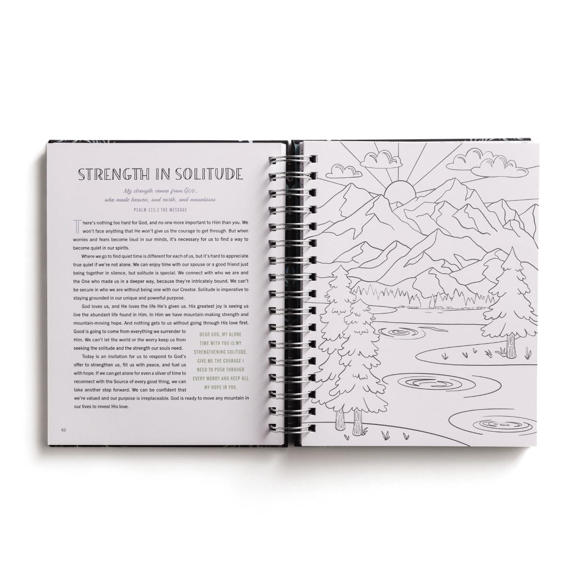 Be Still & Know: Devotional Coloring Book