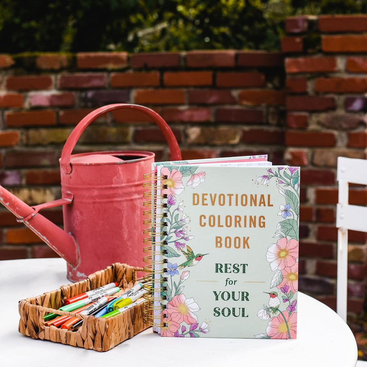 Rest For Your Soul: Devotional Adult Coloring Book