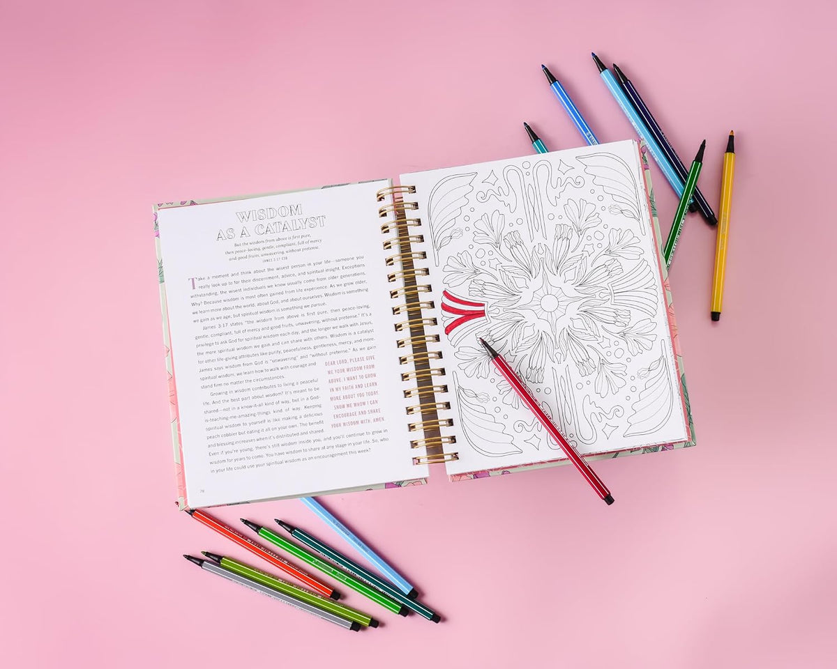 Rest For Your Soul: Devotional Adult Coloring Book