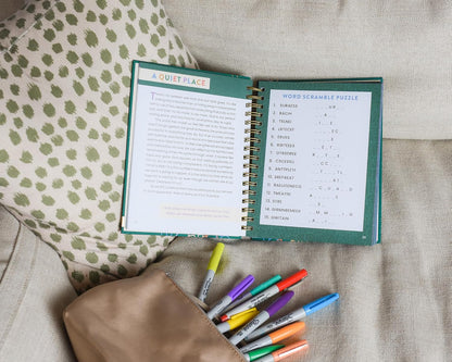 Celebrate God's Goodness: Devotional Word Scramble Book