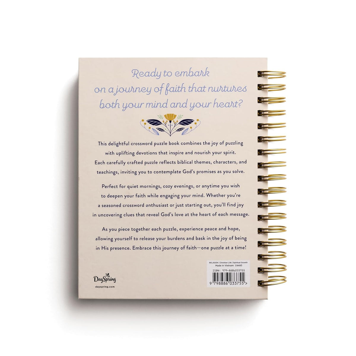Daily Moments with God: Devotional Crossword Puzzle Book