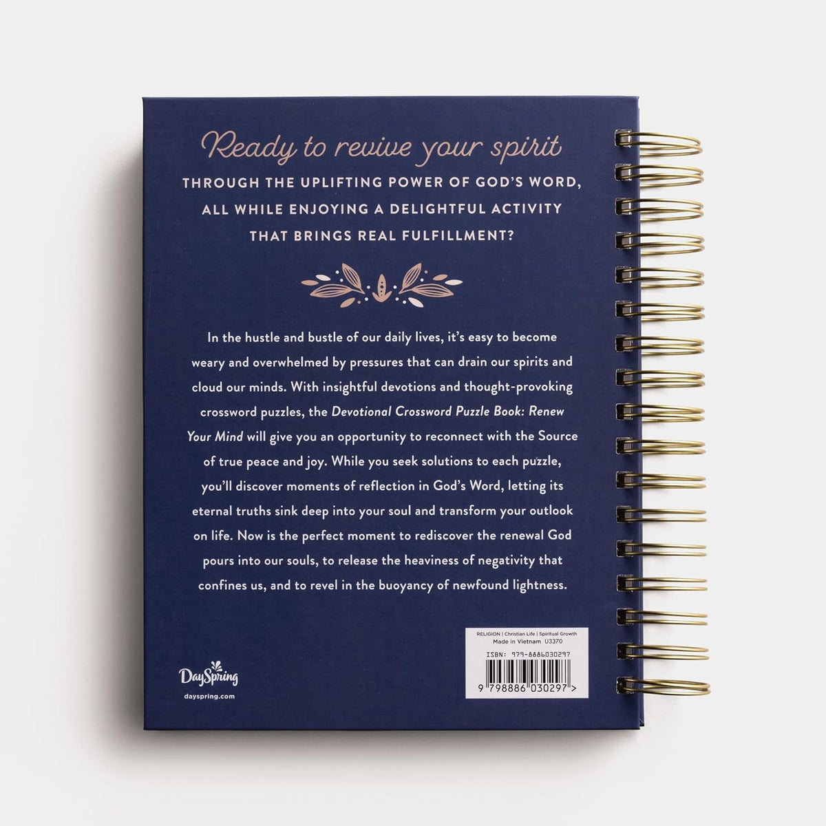 Renew Your Mind: Devotional Crossword Puzzle Book