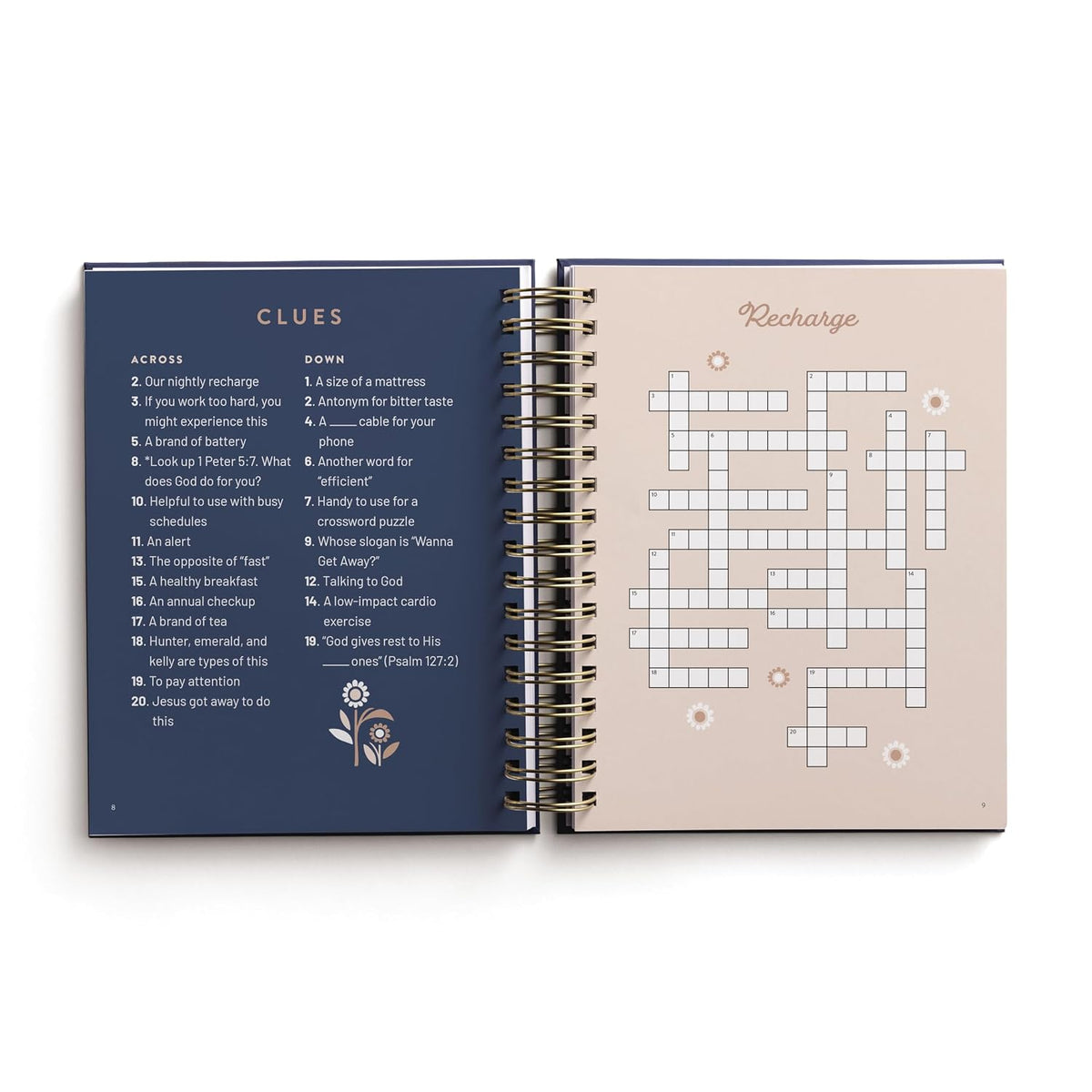 Renew Your Mind: Devotional Crossword Puzzle Book