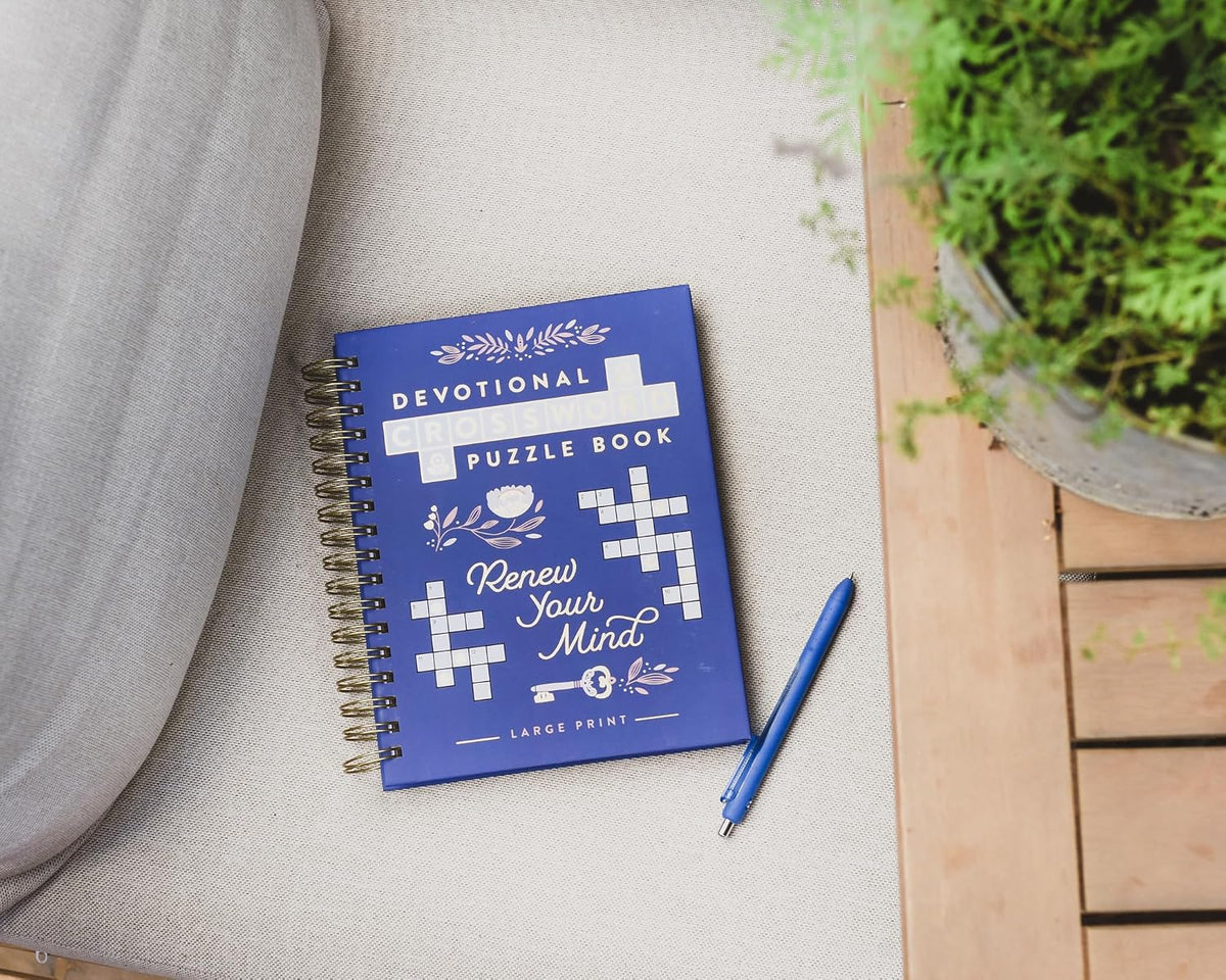 Renew Your Mind: Devotional Crossword Puzzle Book