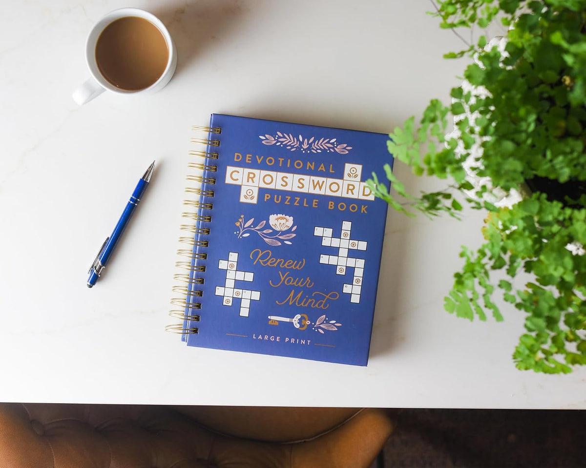 Renew Your Mind: Devotional Crossword Puzzle Book