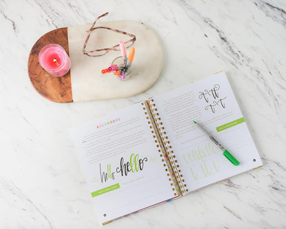 Happy Hand Lettering: An Inspirational Guide for Creating Beautiful Words of Life