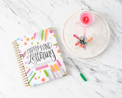 Happy Hand Lettering: An Inspirational Guide for Creating Beautiful Words of Life