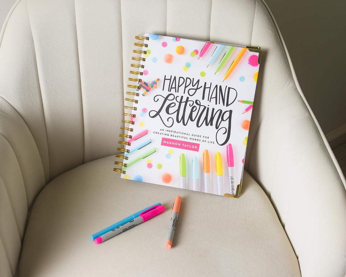 Happy Hand Lettering: An Inspirational Guide for Creating Beautiful Words of Life