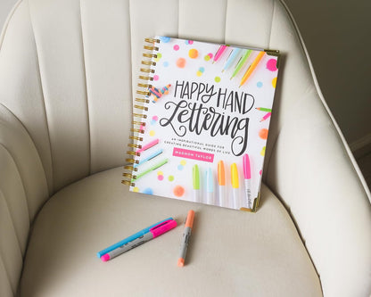Happy Hand Lettering: An Inspirational Guide for Creating Beautiful Words of Life