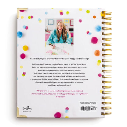 Happy Hand Lettering: An Inspirational Guide for Creating Beautiful Words of Life