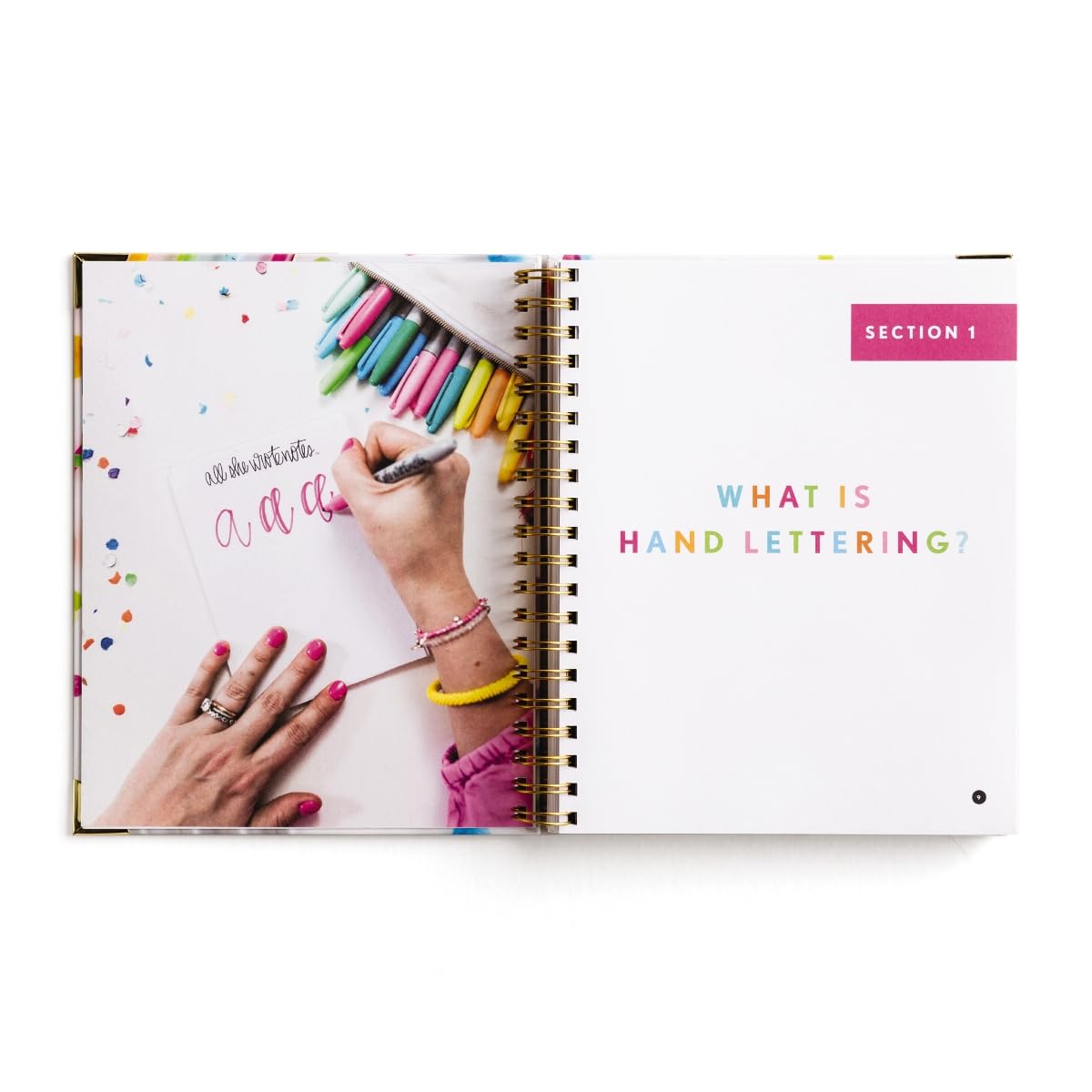 Happy Hand Lettering: An Inspirational Guide for Creating Beautiful Words of Life