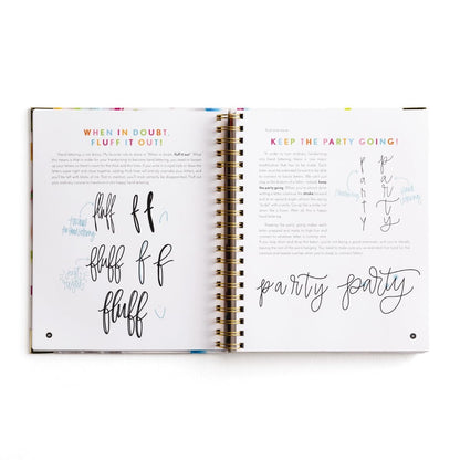 Happy Hand Lettering: An Inspirational Guide for Creating Beautiful Words of Life
