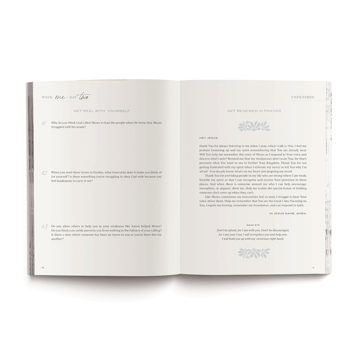 Unfiltered Devotional Guide: Living Raw, Real, and Redeemed by Jesus