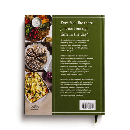 Simple Recipes for Busy Seasons: Devotional Cookbook
