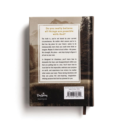 Designed for Greatness: Devotions for Men