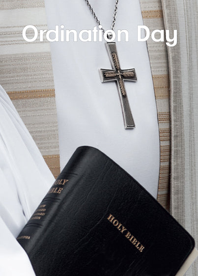 Ordination Card and Cross Gift Bundle
