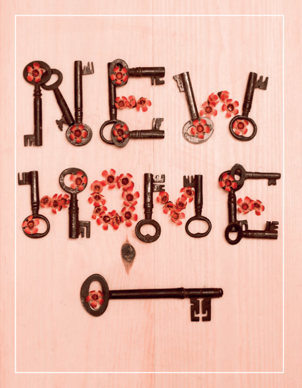 New Home Card - Vintage Keys - The Christian Gift Company