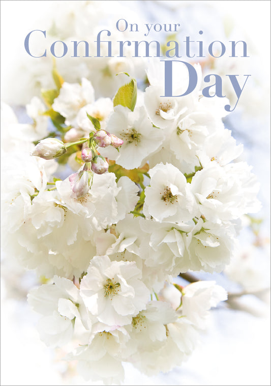 Confirmation Card - Spring Blossom - The Christian Gift Company