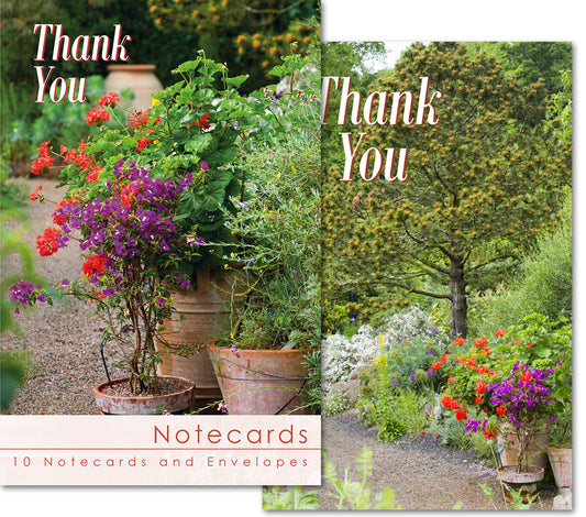 Thank You Wallet - Garden Pots (10 cards)