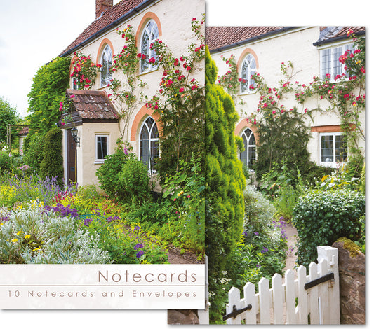 Notecard Wallet - Cottage Garden (10 cards)