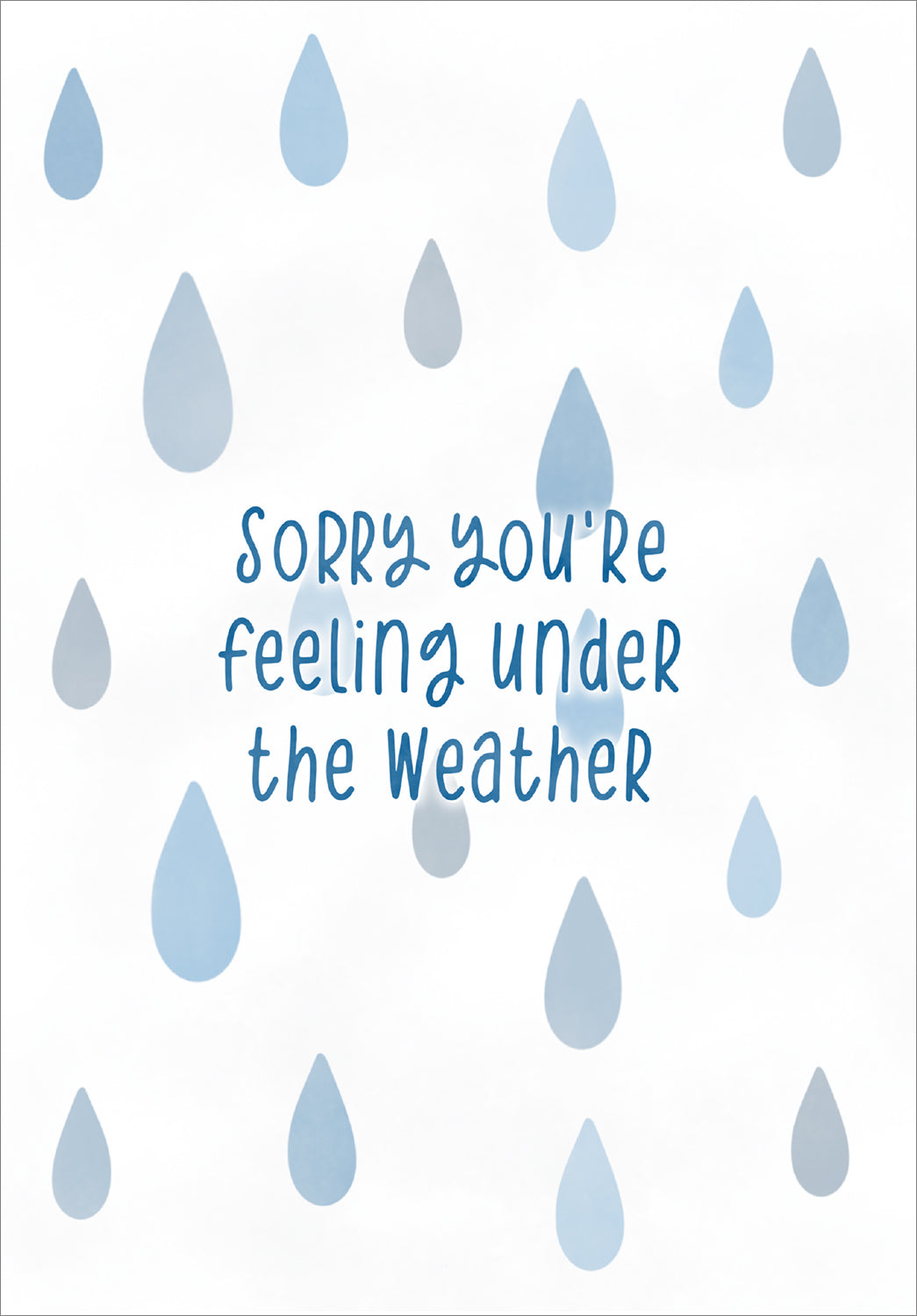 Get Well Soon Card - Under The Weather - The Christian Gift Company