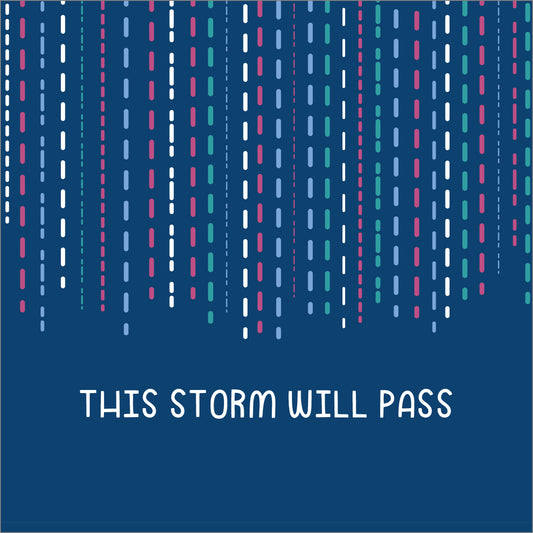 Praying For You Card - This Storm Will Pass - The Christian Gift Company