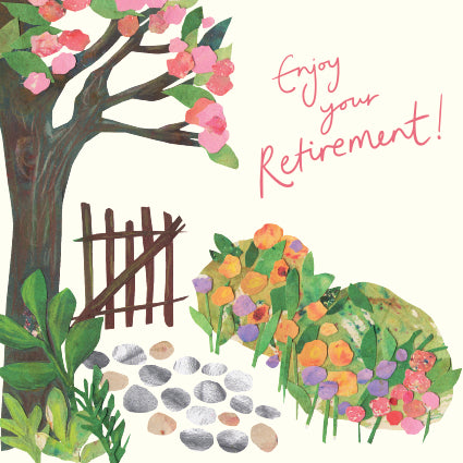 Retirement Card - Garden Path - The Christian Gift Company