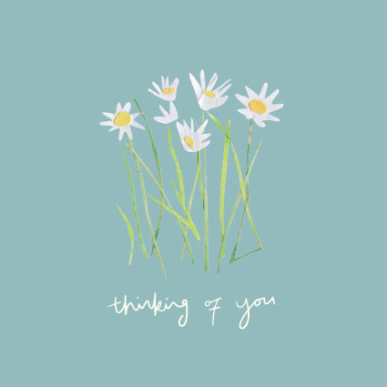 Thinking of You Card - Daisies - The Christian Gift Company