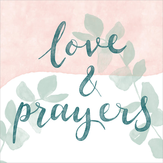 Praying For You Card - Love And Prayers - The Christian Gift Company