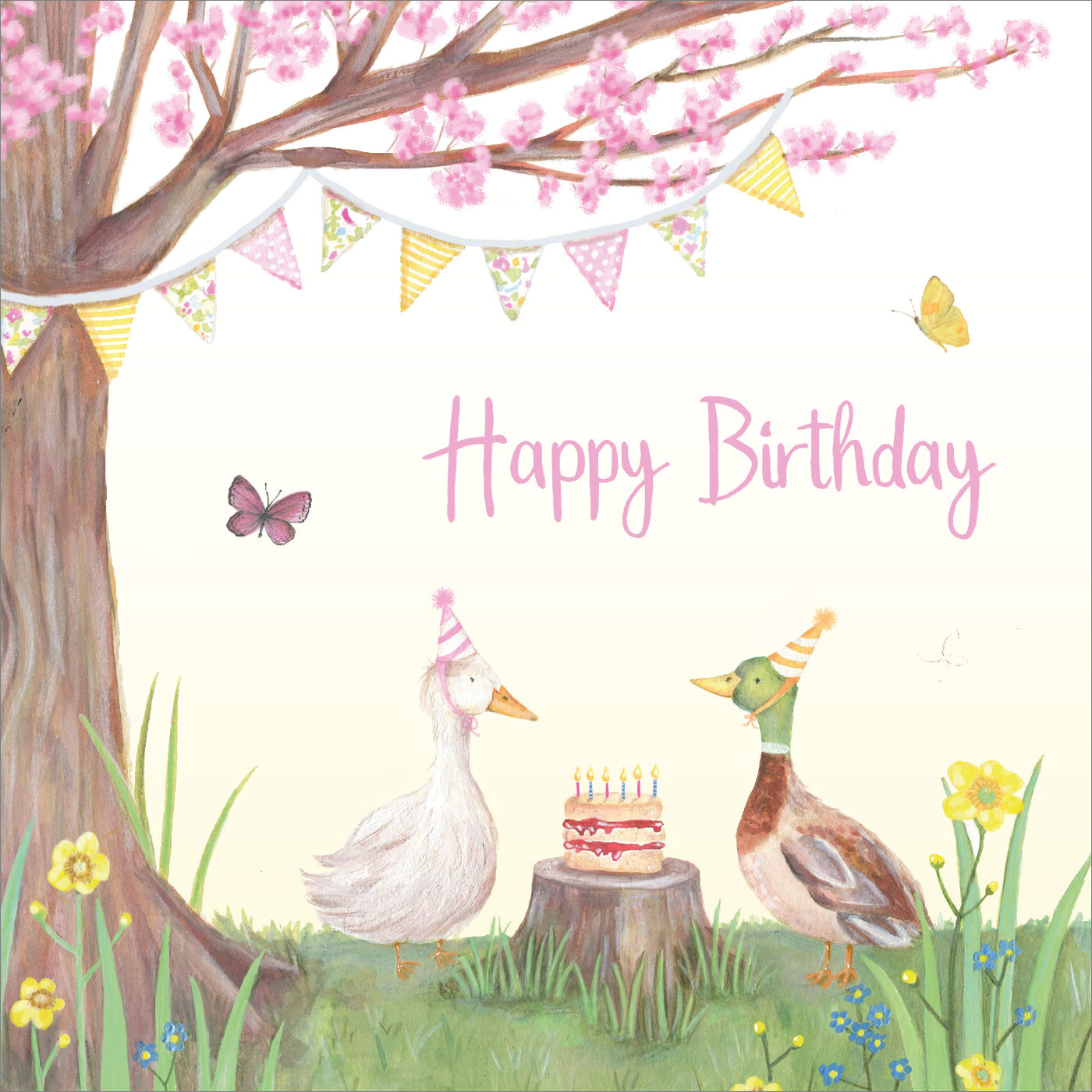 Birthday Card - Ducks