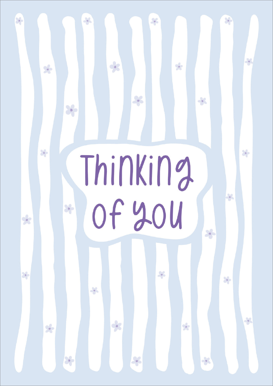 Thinking of You Card - Forget-me-Nots