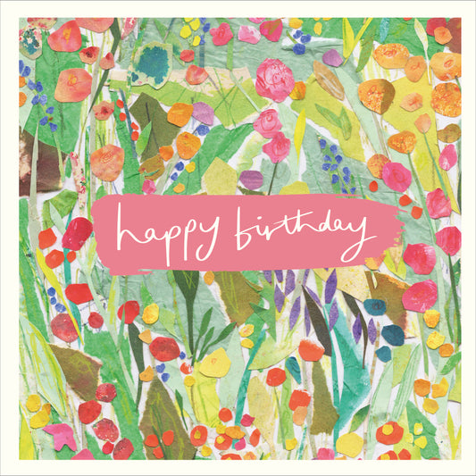 Birthday Card - Meadow Flowers