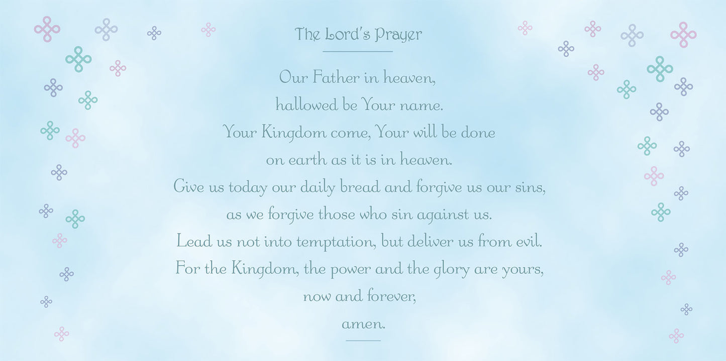Small Wall Plaque - The Lord's Prayer - The Christian Gift Company
