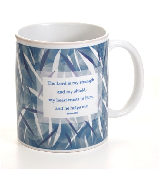 Ceramic Mug - The Lord Is My Strength - The Christian Gift Company