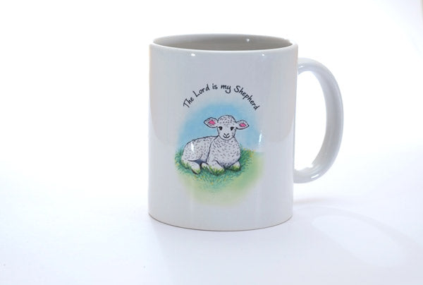 Ceramic Mug - Lamb: The Lord is my Shepherd - The Christian Gift Company